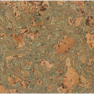 Настенная пробка Viva Cork  Twist green 3*300*600 мм (1,44 м2)