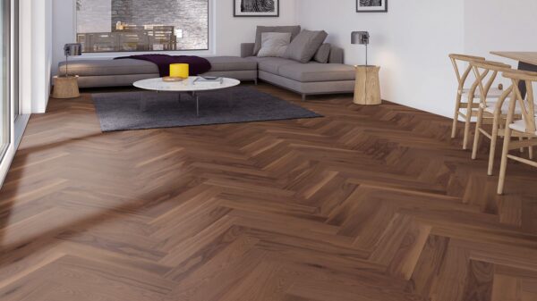 Англ. елка HDF Weitzer Nussbaum 69735 ProActive+/Мат.лак lebhaft bunt (Нат, забол.) 2,25м2