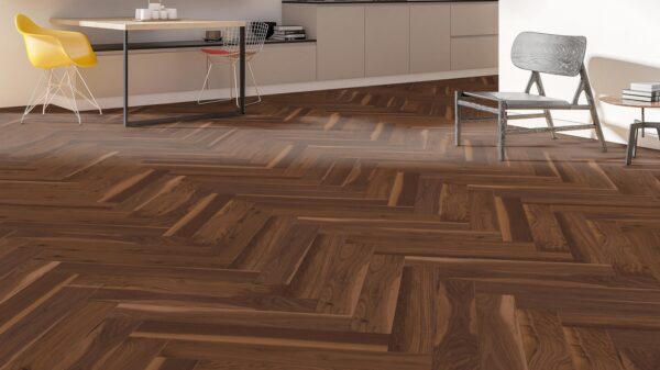 Англ. елка HDF Weitzer Nussbaum 69735 ProActive+/Мат.лак lebhaft bunt (Нат, забол.) 2,25м2