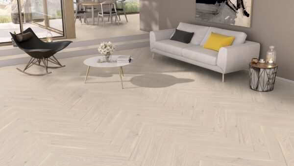 Англ. елка HDF Weitzer Eiche Polar 69712 ProActive+/Мат.лак lebhaft bunt (Нат, забол.) 2,25м2