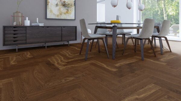 Англ. елка HDF Weitzer Eiche kerng 69727 ProActive+/Мат.лак lebhaft (натур) 2,25м2