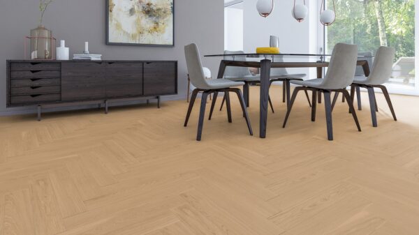 Англ. елка HDF Weitzer Eiche Kaschmir 69713 ProActive+/Мат.лак ruhig (селект) 2,25м2