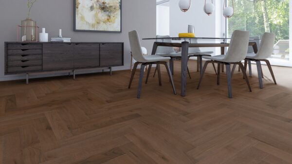 Англ. елка HDF Weitzer Eiche Havanna 69717 ProActive+/Мат.лак lebhaft bunt (Нат, забол.) 2,25м2
