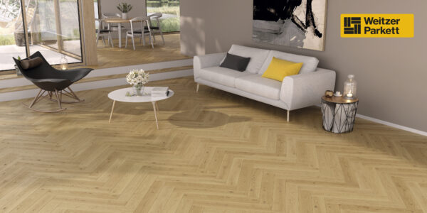 Англ. елка  Weitzer Eiche Pure 69632 ProActive+/Мат.лак ruhig (селект) 2,72м2
