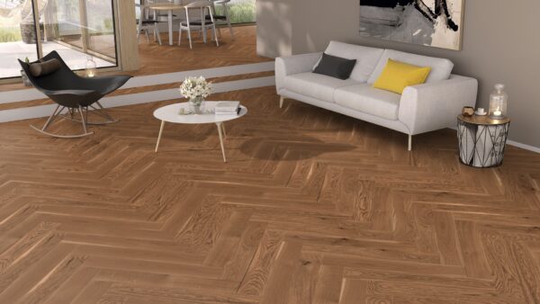 Англ. елка  Weitzer Eiche Amber 69631 ProActive+/Мат.лак ruhig (селект) 2,72м2