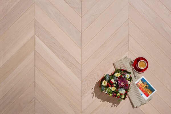 Французская елка 60⁰ Coswick Aqua White Rustic (1176-3842-20) 1 Коммон (1,392 м2)