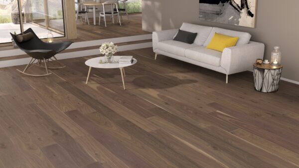 Weitzer Diele Nussbaum 69532 ProActive+/Мат.лак 11x193x2245мм lebhaft bunt (нат. забол.) 3,47м2