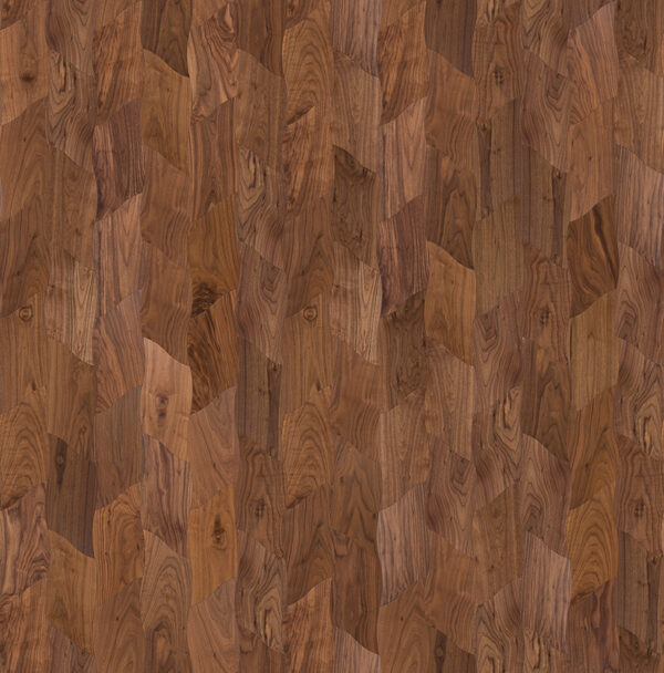 Мозаичный паркет Чайный лист Coswick American Walnut Масло (1398-3201-30) Традиш. (1,56 м2)