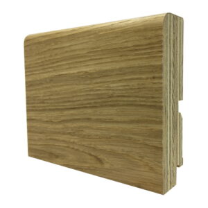 Плинтус "Finitura dekor" 120*30*2400 R9 шпон Дуб выбел. 5BDS