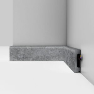 Плинтус Decomaster D235-1629 ДМ 80*16*2400 мм