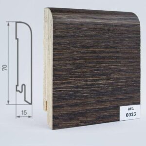 Плинтус "Finitura dekor"  70*15*2400 R13 шпон арт.№023