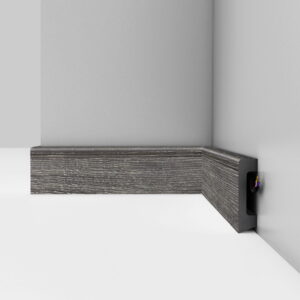Плинтус Decomaster D235-86 ДМ 80*16*2400 мм
