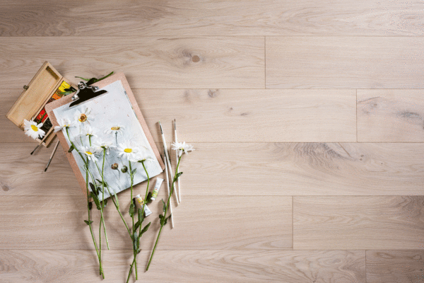 Паркетная доска Coswick Акварельный белый / Aqua White Rustic (1135-7842-20) Черектер (1,88 м2)