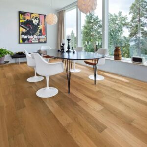 Паркетная доска KARELIA Дуб 4 STORY 138 GRAIN BROWN 2G (1,23 м2)