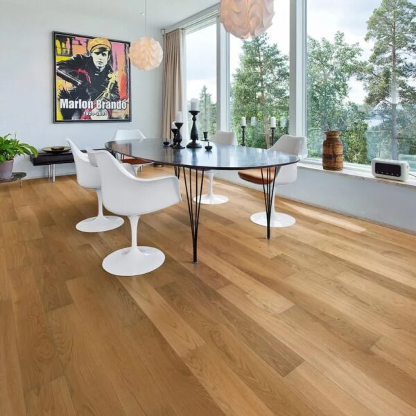 Паркетная доска KARELIA Дуб 4 STORY 138 GRAIN BROWN 2G (1,23 м2)